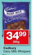 Cadbury Dairyy Milk Whispers-200g