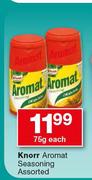 Knorr Aromat Seasoning Assorted-75g Each