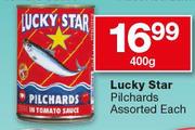 Lucky Star Pilchards Assorted-400g Each