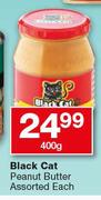 Black Cat Peanut Butter Assorted-400g Each