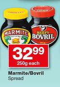 Marmite/Bovril Spread-250g Each
