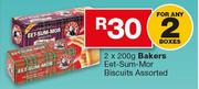 Bakers Eet Sum Mor Biscuits Assorted-2 x 200g