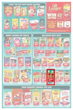 Checkers  KZN : Brand Period Specials (22 Aug - 09 Sep 2018), page 6