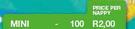 Pampers Active Baby Dry Disposable Nappy Mini-100's Per Nappy
