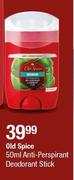 Old Spice Anti Perspirant Deodorant Stick-50ml