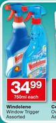 Windolene Window Trigger Assorted-750ml Each