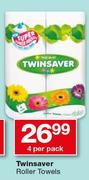 Twinsaver Roller Towels-4 Per Pack