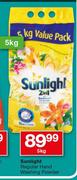 Sunlight Regular Hand Washing Powder-5Kg