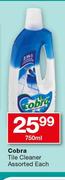 Cobra Tile Cleaner Assorted-750ml Each