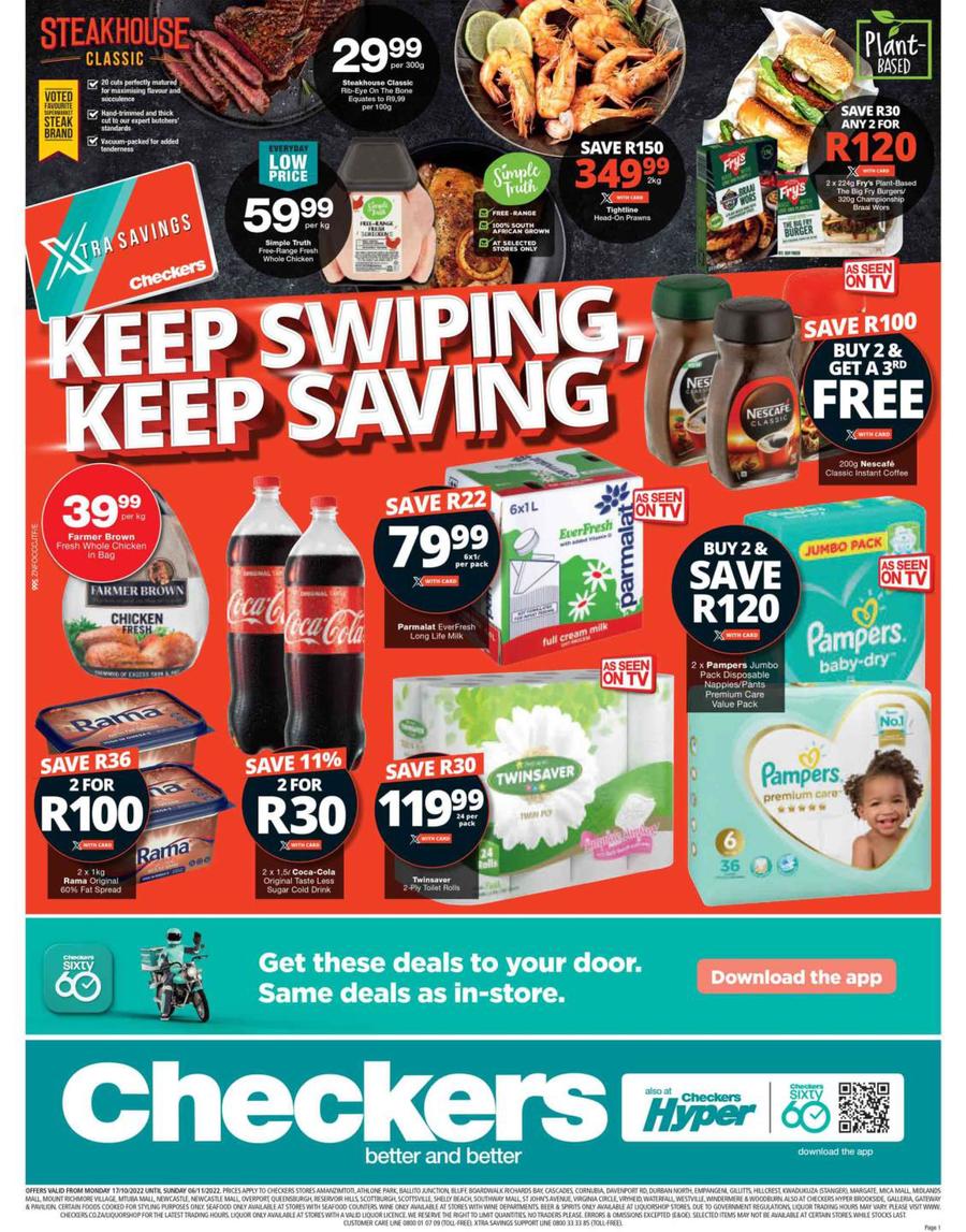 Checkers Kwazulu Natal Xtra Savings October November M Guzzle Co Za