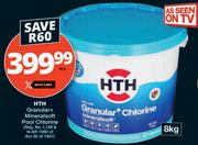 HTH Granular+ Mineralsoft Pool Chlorine-8Kg