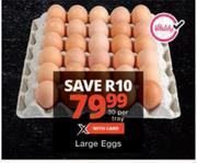 Large Eggs-30 Per Tray