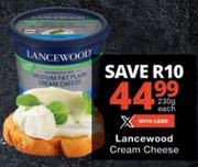 Lancewood Cream Cheese-230g Each
