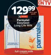 Parmalat Easy Gest Long Life Milk-6 x 1L Per Pack