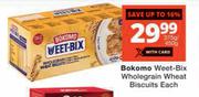 Bokomo Weet Bix Whole Grain Wheat Biscuits-375g/450g Each