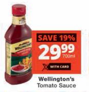 Wellington's Tomato Sauce-700ml