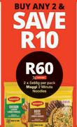 Maggi 2 Minute Noodles-2 x 5 x 68g Per Pack