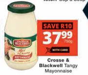 Crosse & Blackwell Tangy Mayonnaise-750g