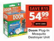 Doom Plug In Mosquito Destroyer Unit-Each