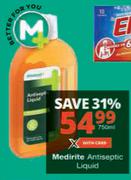 Medirite Antiseptic Liquid-750ml
