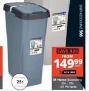 M-Home 25L Ecoswing Bin