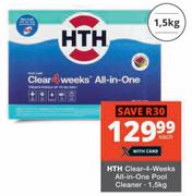 HTH 1.5Kg Clear 4 Weeks All In One Pool Cleaner
