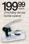 Zinc/Alloy Deluxe Bottle Opener-Each