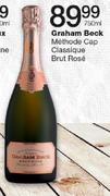 Graham Beck Methode Cap Classique Brut Rose-750ML