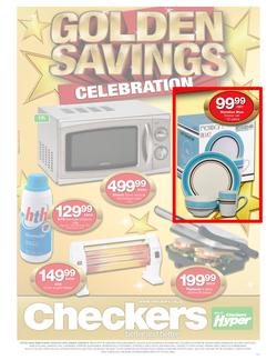 Checkers KwaZulu-Natal : Golden Savings ( 22 Jun - 29 Jun 2014 ), page 1