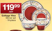 Cottage Vine 16 Piece Dinner Set-Per Set