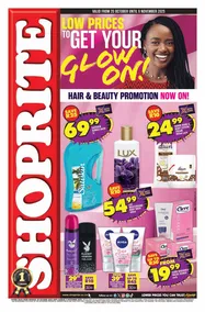 Shoprite KwaZulu-Natal : Hair And Beauty (20 October - 09 November 2025)
