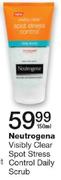 Neutrogena Visibly Clear Spot Stress Control Daily Scrub-150Ml