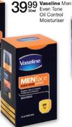 Vaseline Men Even Tone Oil Control Moisturiser-50Ml