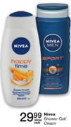 Nivea Shower Gel/Cream-500Ml Each