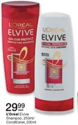 L'Oreal Elvive Shampoo 250ml/Conditioner 200ml-Each