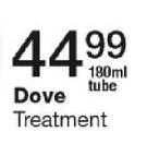 Dove Treatment-180ml Tube