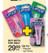 Lip Ice Regular Lip Gloss-Each