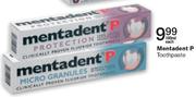 Mentadent P Toothpaste-100ml Each