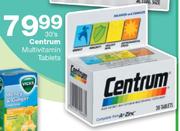 Centrum Multivitamin Tablets-30's
