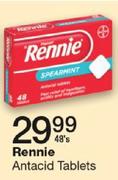  Rennie Antacid Tablets-48's