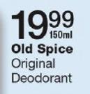Old Spice Original Deodorant-150ml