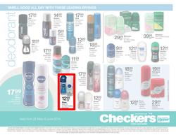 Checkers KwaZulu-Natal : Health And Beauty ( 25 May - 08 Jun 2014 ) , page 12