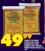 Osman’s Taj Mahal Extra Special Chilli Powder/Hot Curry Powder/Chilli Powder/Bombay Magic Masala-1kg