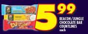 Beacon/Jungle Chocolate Bar Countlines-Each
