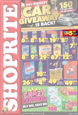 Shoprite KwaZulu-Natal : Hustle Promotion (05 Nov - 18 Nov 2018), page 1