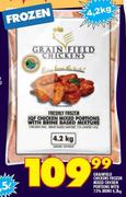 Grainfield Chickens Frozen Mixed Chicken Portions With 15% Brine-4.2kg