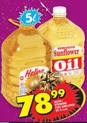 Helios Ritebrand Pure Sunflower Oil-5Ltr Each