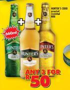 Hunter's Cider NRB-3X660ml