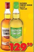 Southern Comfort Liqueur-750ml Each