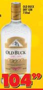 Old Buck Dry Gin-750ml